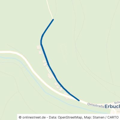 Ernsbacher Weg Erbach Erbuch 