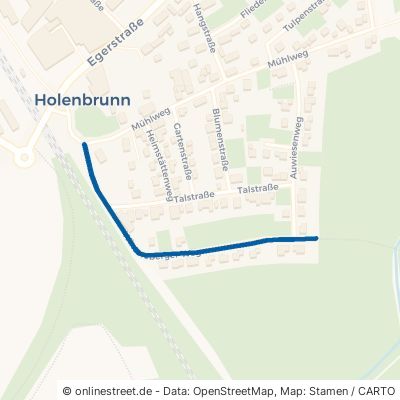 Wintersberger Weg Wunsiedel Holenbrunn 