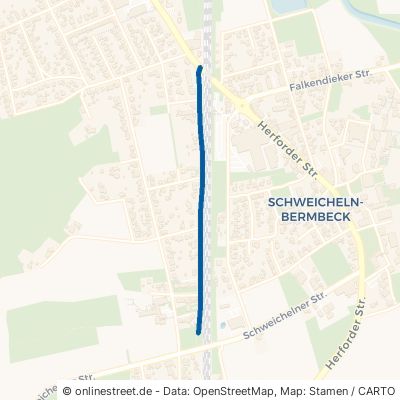 Blumenstraße Hiddenhausen Schweicheln-Bermbeck 