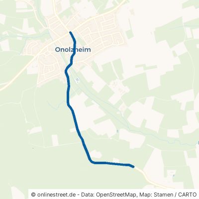 Aalener Straße Crailsheim Onolzheim 