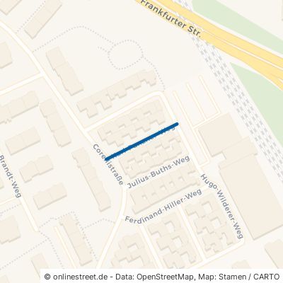 Karl-Panzner-Weg Düsseldorf Urdenbach 