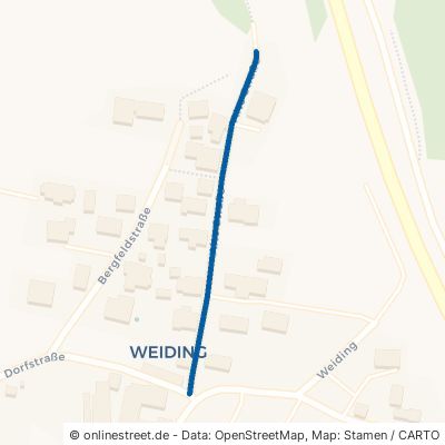 Alte Straße Neukirchen vorm Wald Weiding 