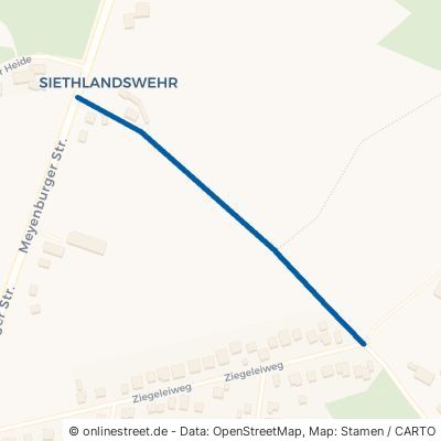 Siethlandswehr Schwanewede Meyenburg 
