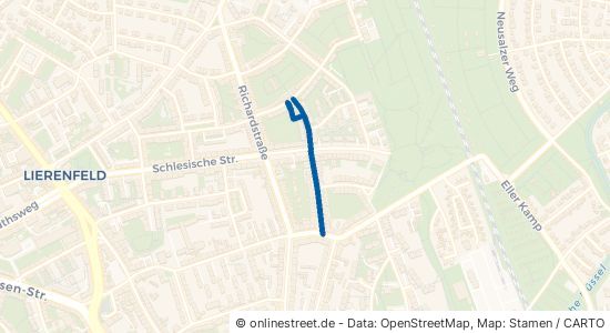 Schweidnitzer Straße Düsseldorf Eller 