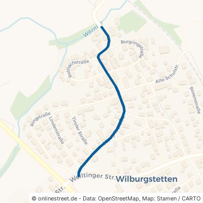 Hauptstraße Wilburgstetten 