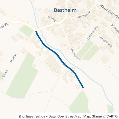 Geckenauer Straße Bastheim Geckenau 