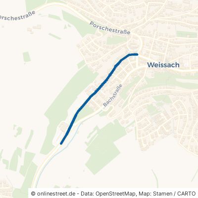 Flachter Straße Weissach 