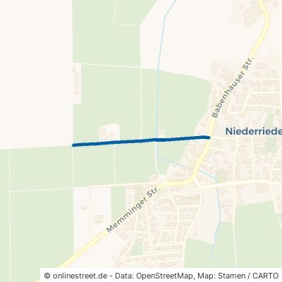 Brühlweg 87767 Niederrieden 