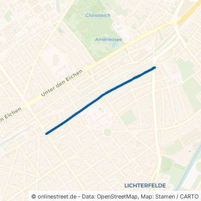 Gardeschützenweg Berlin Lichterfelde 