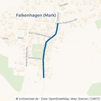 Friedrich-Engels-Straße Falkenhagen Falkenhagen 
