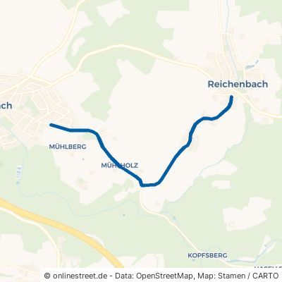 Kopfsberger Straße Iggensbach Reichenbach 