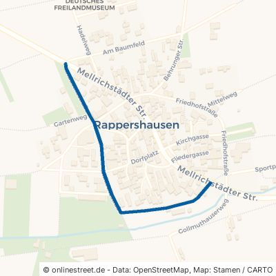 Industriestraße Hendungen Rappershausen 
