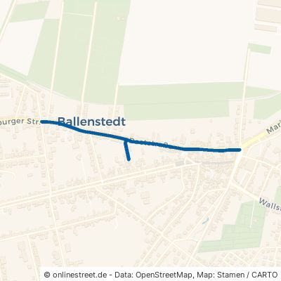 Poststraße Ballenstedt 