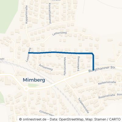 Finkenstraße Burgthann Mimberg 