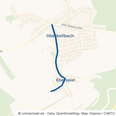 Eberspieler Straße Oberreichenbach Oberkollbach 