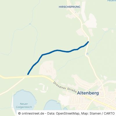 Wettinweg Altenberg Hirschsprung 