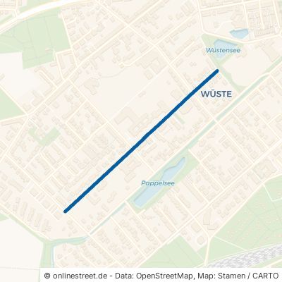 August-Hölscher-Straße Osnabrück Wüste 