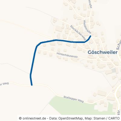 Lenzkircher Straße Löffingen Göschweiler 