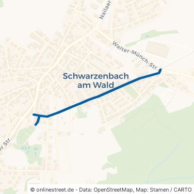 Schützenstraße Schwarzenbach am Wald Schwarzenbach a Wald 