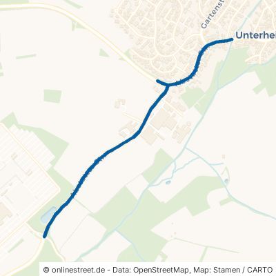 Abstatter Straße Untergruppenbach Unterheinriet 