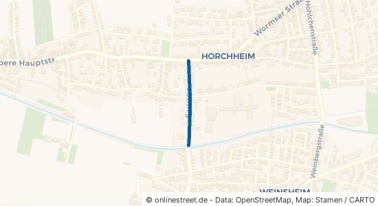 Postweg Worms Horchheim 