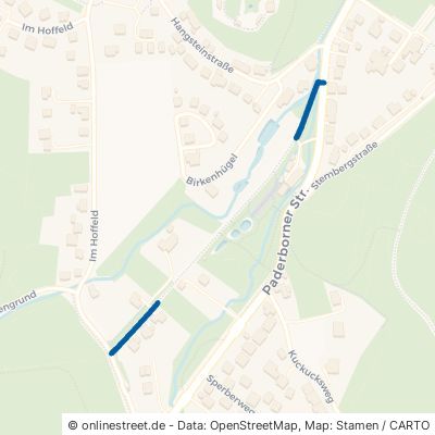 Dornröschenweg Detmold Berlebeck 