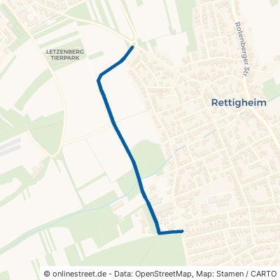 Tonabfuhrweg Mühlhausen Rettigheim 