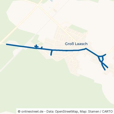 Ludwigsluster Straße Groß Laasch Wöbbelin 