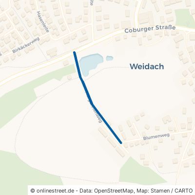 Margaretenweg Weitramsdorf Weidach 