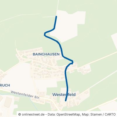 Bainghauser Weg Sundern Westenfeld 