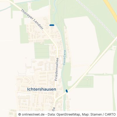Unterer Geraweg Amt Wachsenburg Ichtershausen 