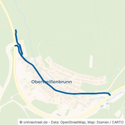 Geigensteinstraße Bischofsheim an der Rhön Oberweißenbrunn 