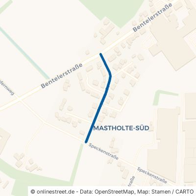 Pieperstraße Rietberg Mastholte 