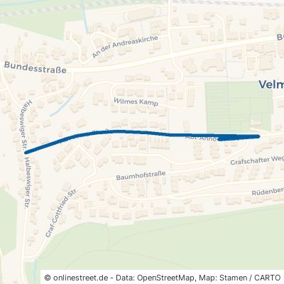 Abt-Anno-Straße Bestwig Velmede 