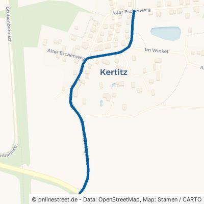 Schenkenberger Straße Delitzsch Kertitz 