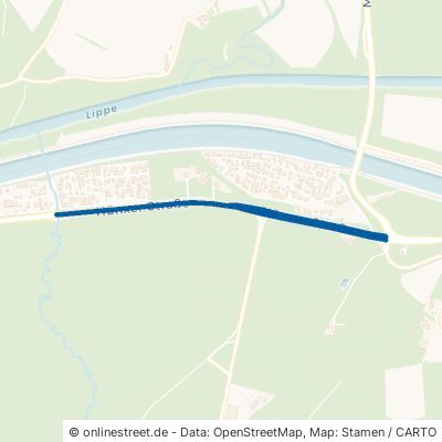 Hünxer Straße Schermbeck Gahlen 
