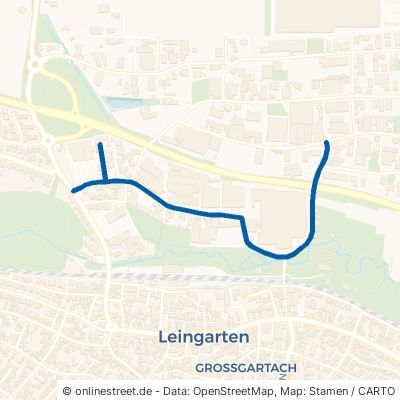 Dieselstraße Leingarten Großgartach 