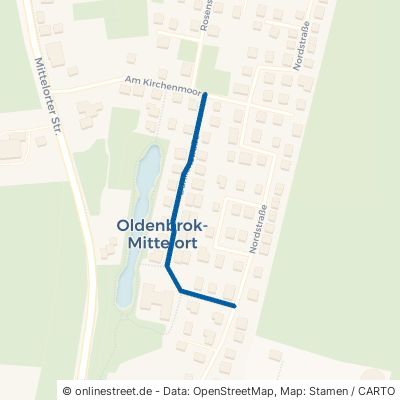 Dahlienstraße Ovelgönne Oldenbrok-Mittelort 