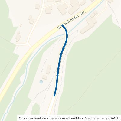 Wickersröder Straße Hessisch Lichtenau Retterode 