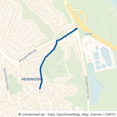 Königsiepen 45259 Essen Heisingen Stadtbezirke VIII