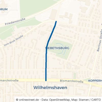 Siebethsburger Straße Wilhelmshaven Siebethsburg 