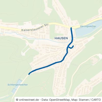 Hausener Weg Bad Dürkheim Hausen 