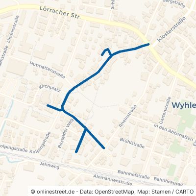 Kirchstraße Grenzach-Wyhlen Wyhlen 
