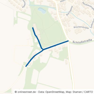 Schloßweg Untermerzbach 