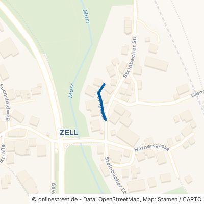 Mühlgasse 71570 Oppenweiler Zell 