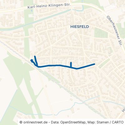 Küpperstraße Dinslaken Hiesfeld 
