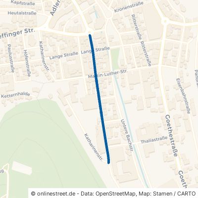 Erich-Kästner-Straße Albstadt Tailfingen 