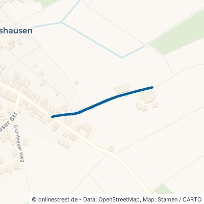 Hüblerweg Rabenau Rüddingshausen 