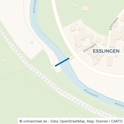 Brücke Esslingen Solnhofen Eßlingen 