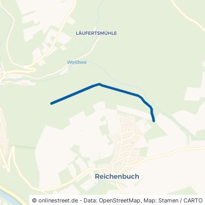 Buchhäldeweg Mosbach Reichenbuch 